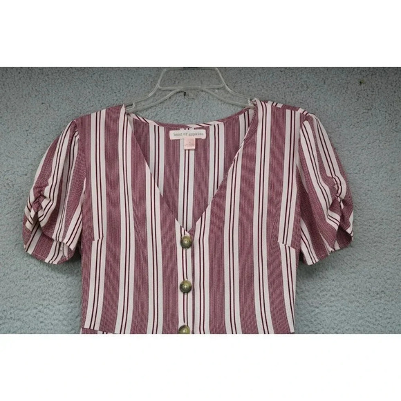 Band of Gypsies Wide Leg Jumpsuit-Size Medium-Ties in Back - Picture 2 of 8